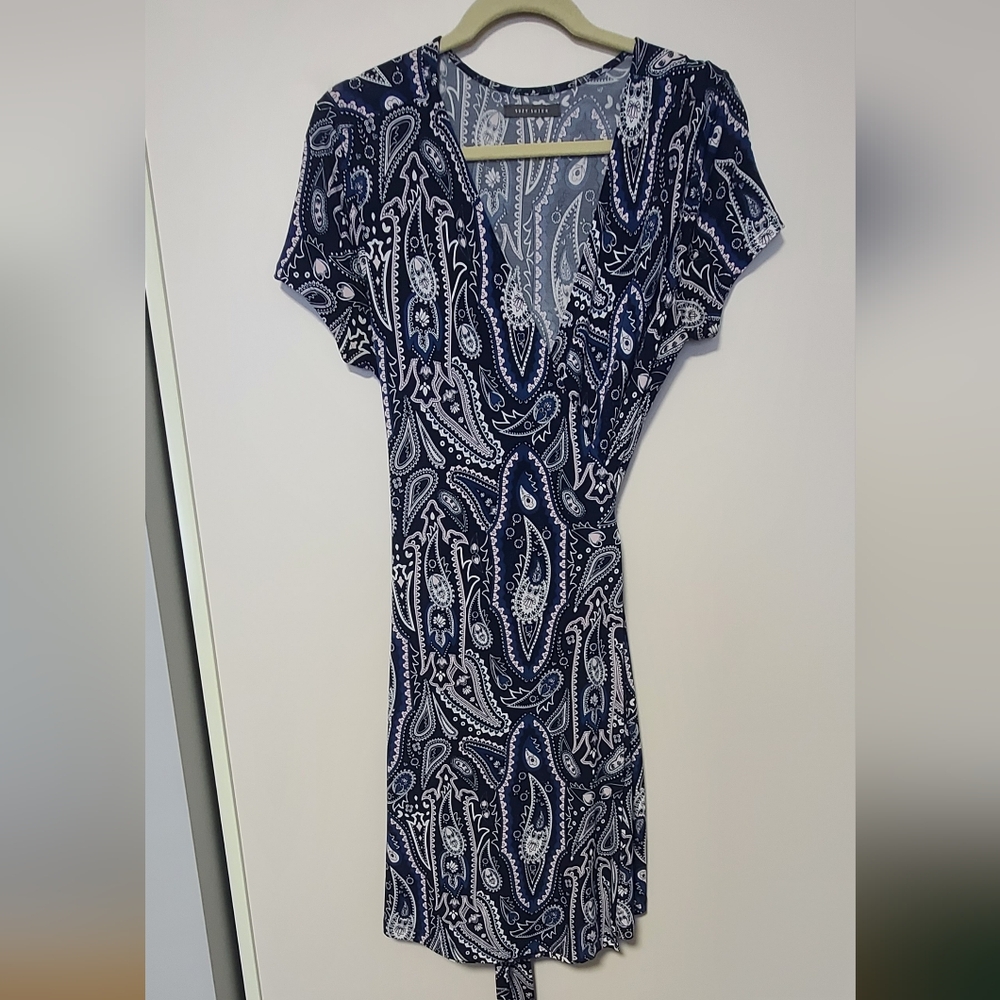 3/$20 SUZY SHIER WRAP DRESS